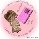 Girl- G'Night -Blanket - Pillow