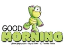 GOOD MORNING, ANIMALS, TURTLES, CUTE