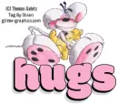 HUGS, TOONS, ANIMALS, MOUSE, CUTE