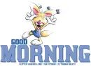 GOOD MORNING, ANIMALS, BUNNYS, DIDDL, CUTE