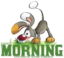 GOOD MORNING, ANIMALS, DOGS, CUTE