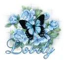 Lovely (Blue Butterfly)