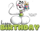 HAPPY BIRTHDAY, ANIMALS, MOUSE, CUTE