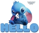 HELLO, DISNEY, STITCH, CUTE, GREETINGS