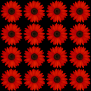 red flower