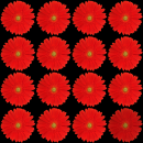 red flower