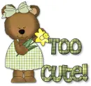 Too Cute (Spring Bear)