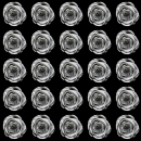 silver roses