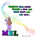 Mel - Ribbon With Stars - One Door