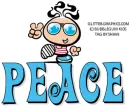 PEACE, BUBBLEGUM KIDS, TOONS, CUTE