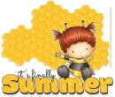 it's finally summer, cute, bees, seasonal