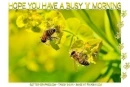 HOPE YOU HAVE A BUSY 'lil' MORNING, BEES, NATURE