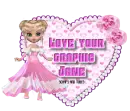 Lady in pink - love your graphic - Jane