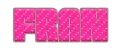 Pink Hearts - Fran