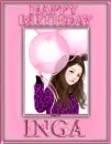 Inga Happy Birthday
