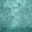 Teal with multi colored ocean backgrounds