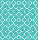 Seamless Design on teal background