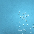 Teal Background with diamonds