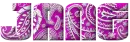 Purple swirlies - Jane