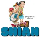 SHIAN, POPEYE & OLIVE OIL, TOONS, CUTE