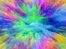 NEON ABSTRACT BACKGROUND