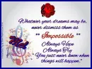 Mel - Always Hope - Dream - Impossible