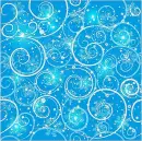 Blue Starry Winter Background