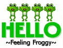 Hello (Feeling Froggy)