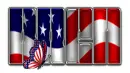 STAR NURSERY DEFONT  FLAG BUTTERFLY CONNIE TEXT