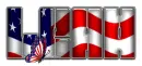 STAR NURSERY DEFONT FLAG BUTTERFLY  LEAH TEXT