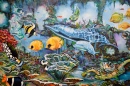 Underwater Background, Fish, Animals, Dolphins, Beauty