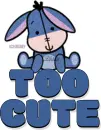 TOO CUTE, EEYORE, DISNEY, ANIMALS, GG RELATED