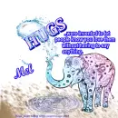 Mel - Hugs - Love -Elephant - Water