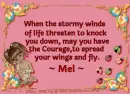 Mel - Stormy Winds - Courage - Wings 