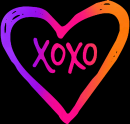 xoxo heart