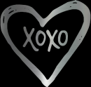 xoxo heart