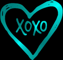 xoxo heart