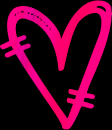 heart pink