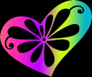 heart rainbow