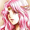 Pink anime princess