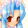 Blue anime girl