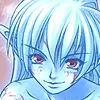 Blue anime girl