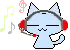 blue cat - music