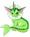 Vaporeon - Green