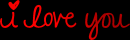 i love you