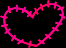 heart pink