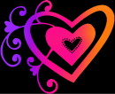 heart rainbow