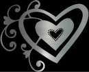heart silver