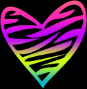 heart rainbow