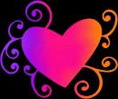 heart rainbow